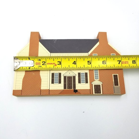 Cat's Meow Village Tuckahoe Plantation Mt. Rushmore Presidential Series 1995 - Picture 7 of 8